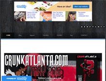 Tablet Screenshot of crunkatlanta.com